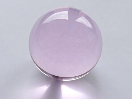 Crystal Glass Balls 100 mm Pink | Crystal Balls | Crystal Spheres